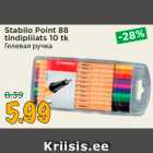 Stabilo Point 88
tindipliiats 10 tk