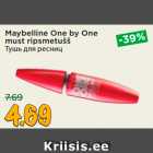 Maybelline One by One
must ripsmetušš