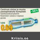 Centrum sinise ja musta
pastapliiatsite komplekt