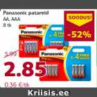 Panasonic patareid