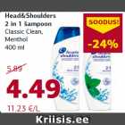 Head&Shoulders
2 in 1 šampoon