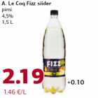 Allahindlus - A. Le Coq Fizz siider