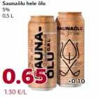 Saunaõlu hele õlu