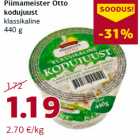 Allahindlus - Piimameister Otto
kodujuust