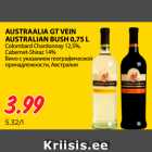 AUSTRAALIA GT VEIN
AUSTRALIAN BUSH 0,75 L 