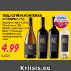 TŠIILI GT VEIN MONTEMAR
RESERVA 0,75 L