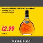 Allahindlus - PRANTSUSMAA COGNAC MEUKOW
5* 40% 0,35 L