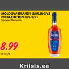 Allahindlus - MOLDOVA BRANDY GARLING VS
PREM.EDITION 36% 0,5 L