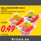 Магазин:Maksimarket, Konsum, AjaO,Скидка:Вареная колбаса