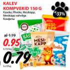 Allahindlus - KALEV KOMPVEKID 150 G