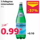 S.Pellegrino
mineraalvesi
1 L