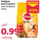 Pedigree
koera kuivtoit