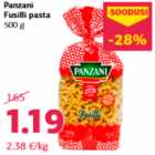 Магазин:Comarket,Скидка:Паста Panzani Fusilli
500 г