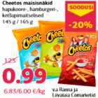 Магазин:Comarket,Скидка:Кукурузные закуски Cheetos