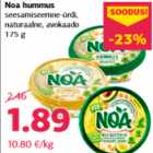 Noa hummus
seesamiseemne-