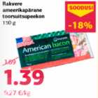 Rakvere
ameerikapärane
toorsuitsupeekon
150 g