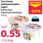 Allahindlus - Tere Emma
jäätisemaitseline
jogurt