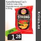 Kartulikrõpsud Lay’s
Chilli & Lime 210g
