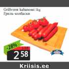 Grillvorst kabanossi 1kg
