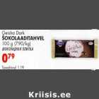 Geisha Dark šokolaaditahvel 100 g