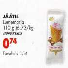 Jäätis Lumemarja 110 g