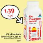 Allahindlus - ICA laktoosivaba
vahukoor, 36%, 250 ml