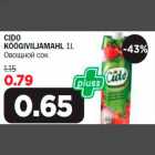 CIDO KÖÖGIVILJAMAHL 1L