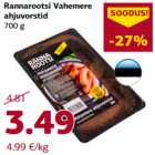 Rannarootsi Vahemere
ahjuvorstid
700 g