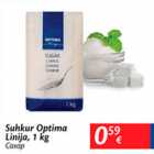 Allahindlus - Suhkur Optima Linija, 1 kg