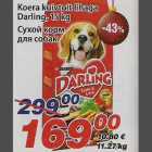 Koera kuivtoit lihaga Darling