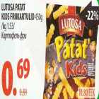 Allahindlus - Lutosa Patat kids friikartulid