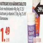 Allahindlus - Nutrisave N30 närimistabletid