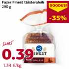 Fazer Finest täisteraleib
