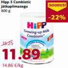 Allahindlus - Hipp 3 Combiotic jätkupiimasegu