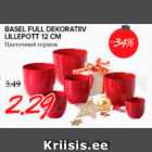 BASEL FULL DEKORATIIV LILLEPOTT 12 CM