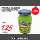 PROVITUS WASABIGA MÄDARÕIGAS 170 G