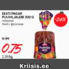 EESTI PAGAR PUUVILJALEIB 300 G