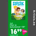 Sipsik Filmi- ja lauluraamat + CD*