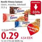 Allahindlus - Nestle Fitness batoon