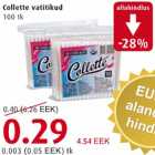 Allahindlus - Collette vatitikud