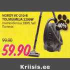 Nordy VC-210-B TOLMUIMEJA 2200W