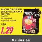 Allahindlus - NESCAFE CLASSIC 3IN1 LAHUSTUV KOHVIJOOK 10x17,5G