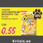 CHEETOS JUUSTUMAITSELINE MAISIKRÕPS 110G
