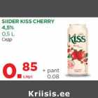 SIIDER KISS CHERRY
4,5%
0,5 L