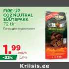Allahindlus - FIRE-UP
CO2 NEUTRAL
SÜÜTEPAKK
72 tk