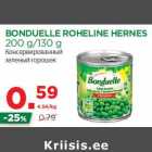 Allahindlus - BONDUELLE ROHELINE HERNES
200 g/130 g