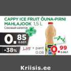 CAPPY ICE FRUIT ÕUNA-PIRNI
MAHLAJOOK 1,5 L