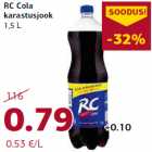 RC Cola
karastusjook
1,5 L