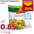 Härmavili ühepajatoit
400 g