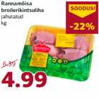 Allahindlus - Rannamõisa
broilerikintsuliha